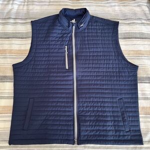 EUC Jonnie-O Crosswind Navy Quilted Vest XXL